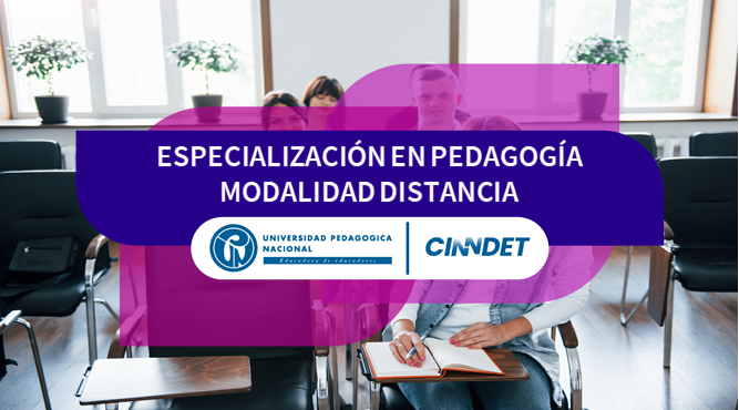 Especialización en Pedagogía - Modalidad Distancia