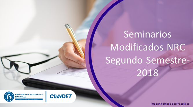 Seminarios Modificados NRC Segundo Semestre-2018