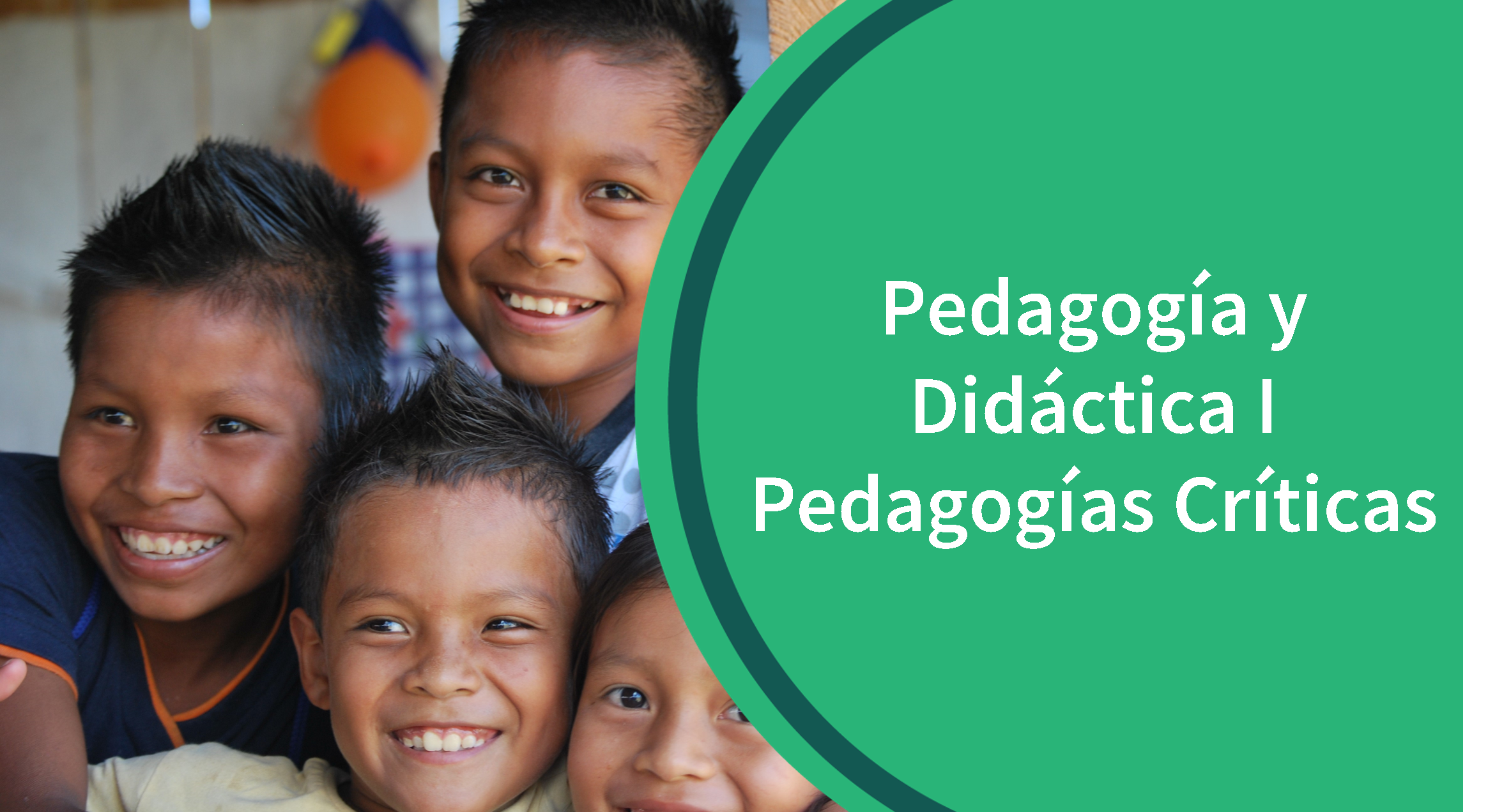 PDI-PC Pedagogía y Didáctica I – Pedagogías Críticas